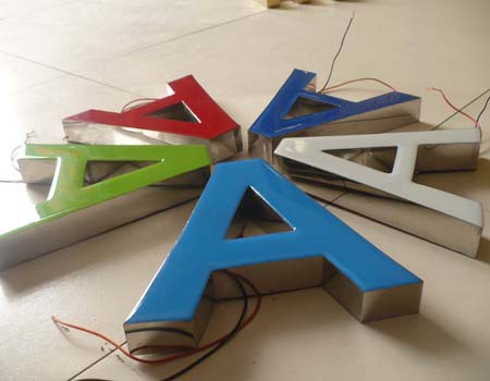 LED樹(shù)脂發(fā)光字